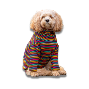 Striped Long Sleeve Dog Top - Your Pup